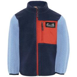 Sweatshirt enfant Didriksons Anten Kids Fullzip 2 Winter Blue bleu Winter Blue