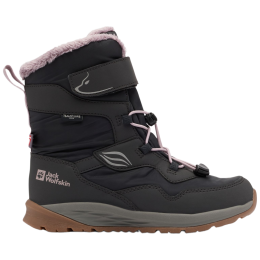 Bottes d'hiver enfant Jack Wolfskin Polar Bear-G Texapore High Vc K - Phantom noir / rose phantom