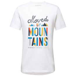 T-shirt homme Mammut Massone T-Shirt Men Slogan blanc white