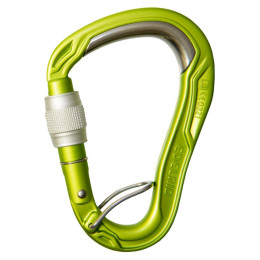 Mousqueton Edelrid HMS Bulletproof Screw FG green oasis