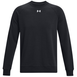 Sweat-shirt homme Under Armour Rival Fleece Crew vert Black / / White