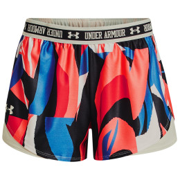 Short femme Under Armour Play Up Shorts 3.0 SP rouge Red / Black / White
