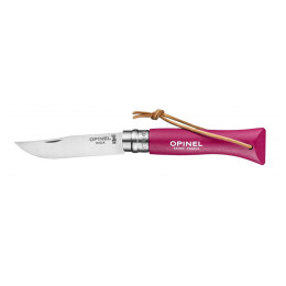 Couteau Opinel VRI N°06 Trekking rose