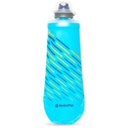 Gourde pliable Hydrapak Softflask 250ml bleu Malibu Blue