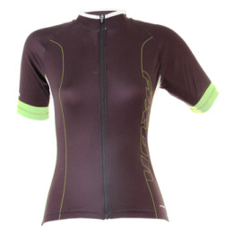 Maillot vélo femme Axon Aktiv D vert Black