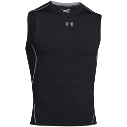 Débardeur fonctionnel hommes Under Armour Hg Armour Sl vert Black/Steel