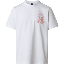 T-shirt homme The North Face M Mountain Play Relaxed Short Sleeve Tee-Graphic blanc TNF WHITE