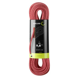 Corde Edelrid Boa 9,8mm 60m rouge red (200)