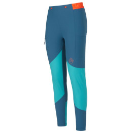 Leggings femmes La Sportiva Camino Tight Pant W bleue Storm Blue/Lagoon
