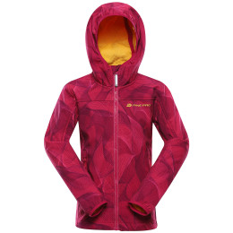 Veste softshell enfant Alpine Pro Hooro rose cabaret