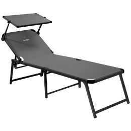 Chaise longue inclinable Brunner Marbella High gris
