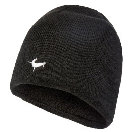 Bonnet SealSkinz Waterproof Beanie Hat vert Black