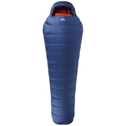 Sac de couchage en plumes Mountain Equipment Classic Eco 500 Regular bleue Me-01751 Dusk