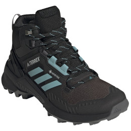 Chaussures femme Adidas Terrex Swift R3 Mid Gtx vert / bleu core black