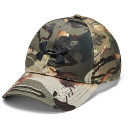 Casquette Under Armour Camo Cap 2.0-CAM vert / noir UA Forest 2.0 Camo/Timber/Black
