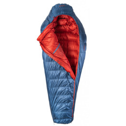 Sac de couchage en plumes Patizon DPRO 890 S (156-170 cm) bleue / rouge Navy/Red