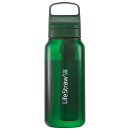Bouteille filtrante LifeStraw Go 2.0 Water Filter Bottle 1L vert foncé Terrace Green