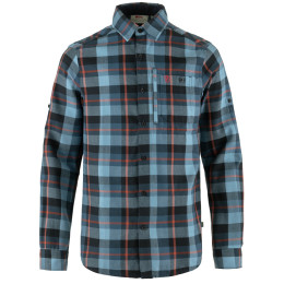 Chemise homme Fjällräven Fjällglim Shirt M bleu / bleue claire Indigo Blue-Dawn Blue