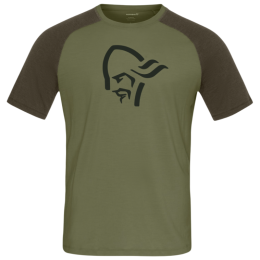 T-shirt homme Norrona femund pureUll T-shirt olive Loden Green