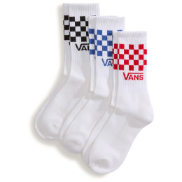 Chaussettes Vans Classic Check Crew blanc CHECKERBOARD White