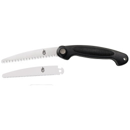 Tronçonneuse de poche Gerber Exchange-A-Blade Folding Saw noir