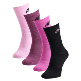 Chaussettes 4F Socks Cas F393 (4Pack) mix2 MULTICOLOUR 1