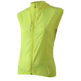 Gilet femme Axon Nippon D jaune