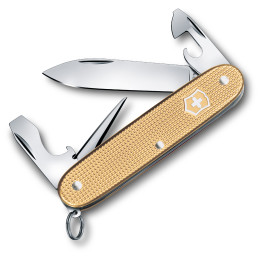 Couteau Victorinox Pioneer Alox 2019 doré ChampagneGold