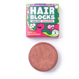 Shampoing Shower Blocks Solid Shampoo - Mint & Grapefruit rouge