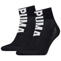 Chaussettes homme Puma Men Logo Quarter 2P vert black