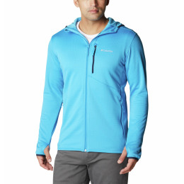 Sweatshirt fonctionnel homme Columbia Park View™ Fleece Full Zip Hoodie bleu clair Compass Blue Heather