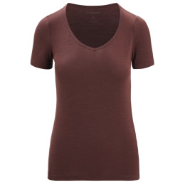 T-shirt fonctionnel femme Icebreaker Women Siren SS Sweetheart brun Umber