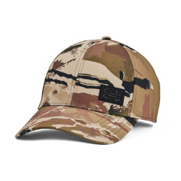 Casquette Under Armour Storm Camo Stretch Hat vert / noir UA Barren Camo/Bayou/Black