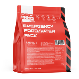 Repas Adventure Menu Emergency food/water pack, Menu I rouge red