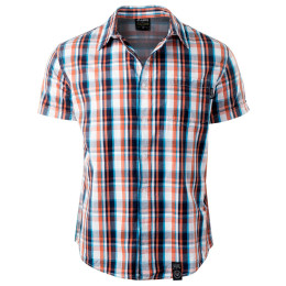 Chemise homme Elbrus Lattice orange Blue/Navy/OrangeCheck