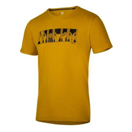 T-shirt homme Ocún Classic T Men Hands In Crack jaune Yellow Dried Tobacco