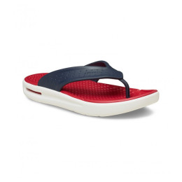 Tongs homme Crocs InMotion Flip bleu / rouge Navy