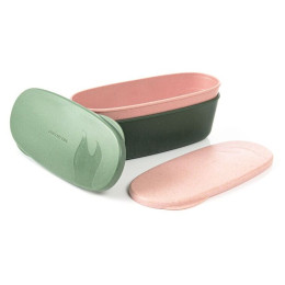 Boîtes Light My Fire Oval 2-pack rose / vert Sandygreen/Dustypink