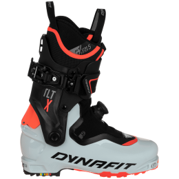 Chaussures ski randonnée Dynafit TLT X PU W gris / noir Puritan Gray/Fluo Coral