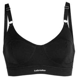 Soutien-gorge Icebreaker Queens Clasp Bra vert Black