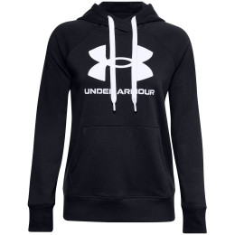 Sweat-shirt femme Under Armour Rival Fleece Logo HD vert Black/White/White