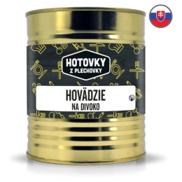 Repas Hotovky z plechovky Rôti de bœuf 800 g