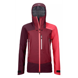 Veste femme Ortovox Westalpen 3L Jacket W rouge DarkBlood