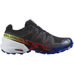 Chaussures de running hommes Salomon Speedcross 6 Gore-Tex Blue Fire vert / bleu Black / Surf The Web / Safety Yellow