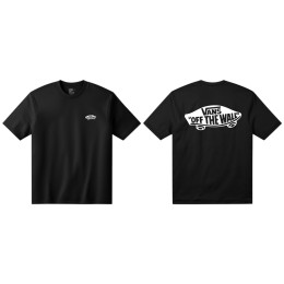 T-shirt homme Vans Double Standard SS Tee noir / blanc Black/White