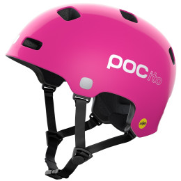 Casque vélo enfant POC POCito Crane MIPS rose FluorescentPink