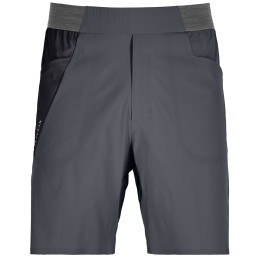 Short homme Ortovox Piz Selva Light Shorts vert Black Steel