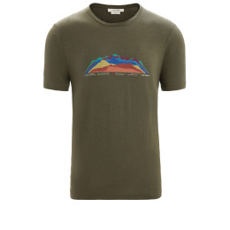 T-shirt fonctionnel homme Icebreaker Tech Lite II SS Tee TBC green Loden
