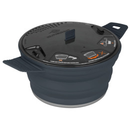 Pot pliant Sea to Summit X-Pot 2.8 vert Charcoal