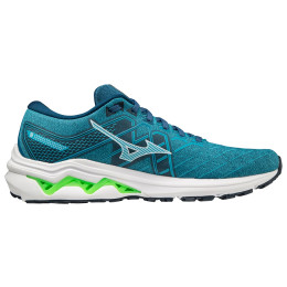 Chaussures de running hommes Mizuno Wave Inspire 18 bleue Moroccan Blue/White/Gibraltar Sea